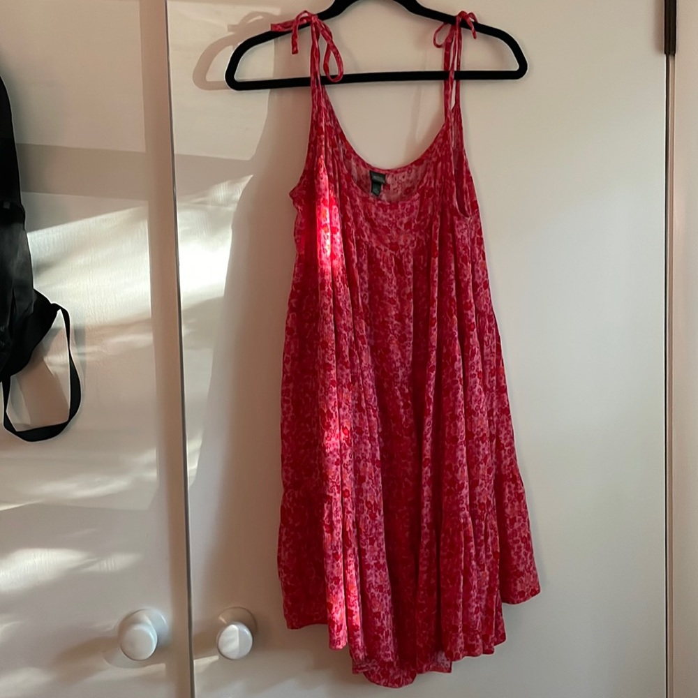 Wild fable pink flower summer dress